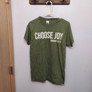 Choose Joy Romans 15:13 Christian Bible t shirt